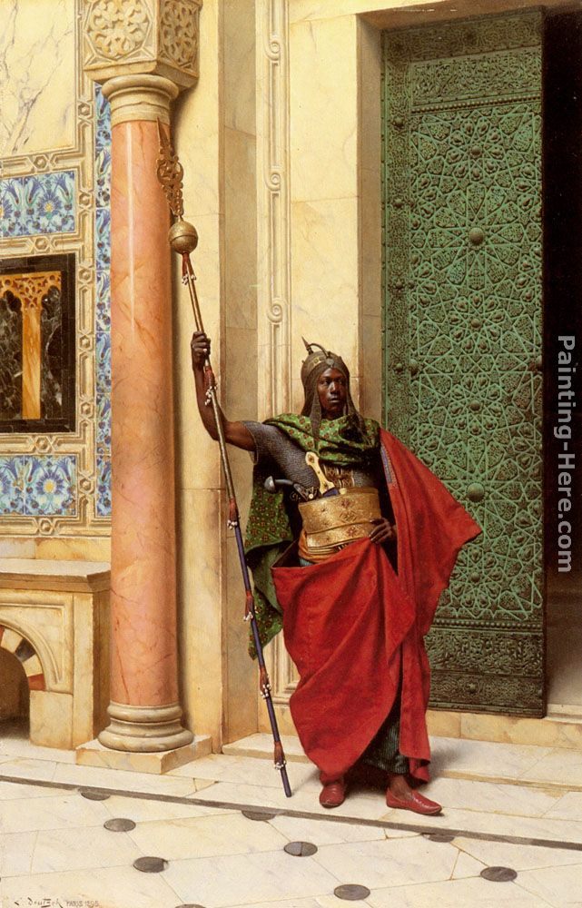 Ludwig Deutsch A Nubian Guard
